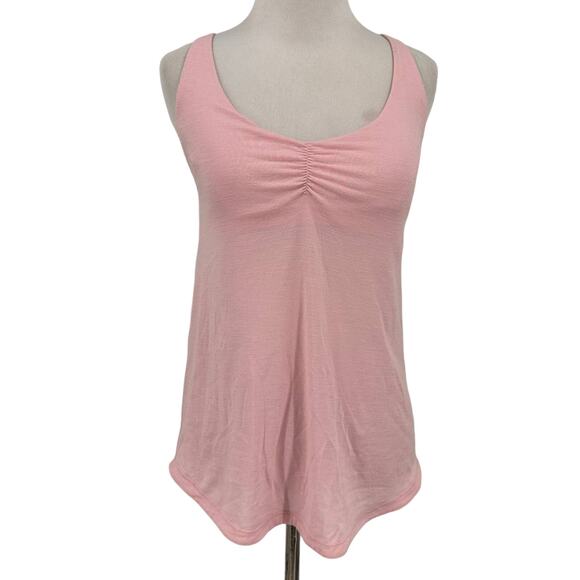 Lululemon Knot Your Typical Tank Strappy Two in One Heathered Grey Size 6 - Picture 1 of 9